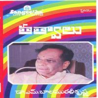 Vidavalenu Dr. M. Balamuralikrishna Song Download Mp3